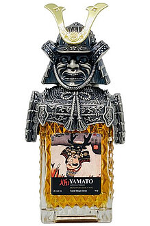 Yamato Samurai edition Japanese Whisky. Metallic armour closure by Rockwood.